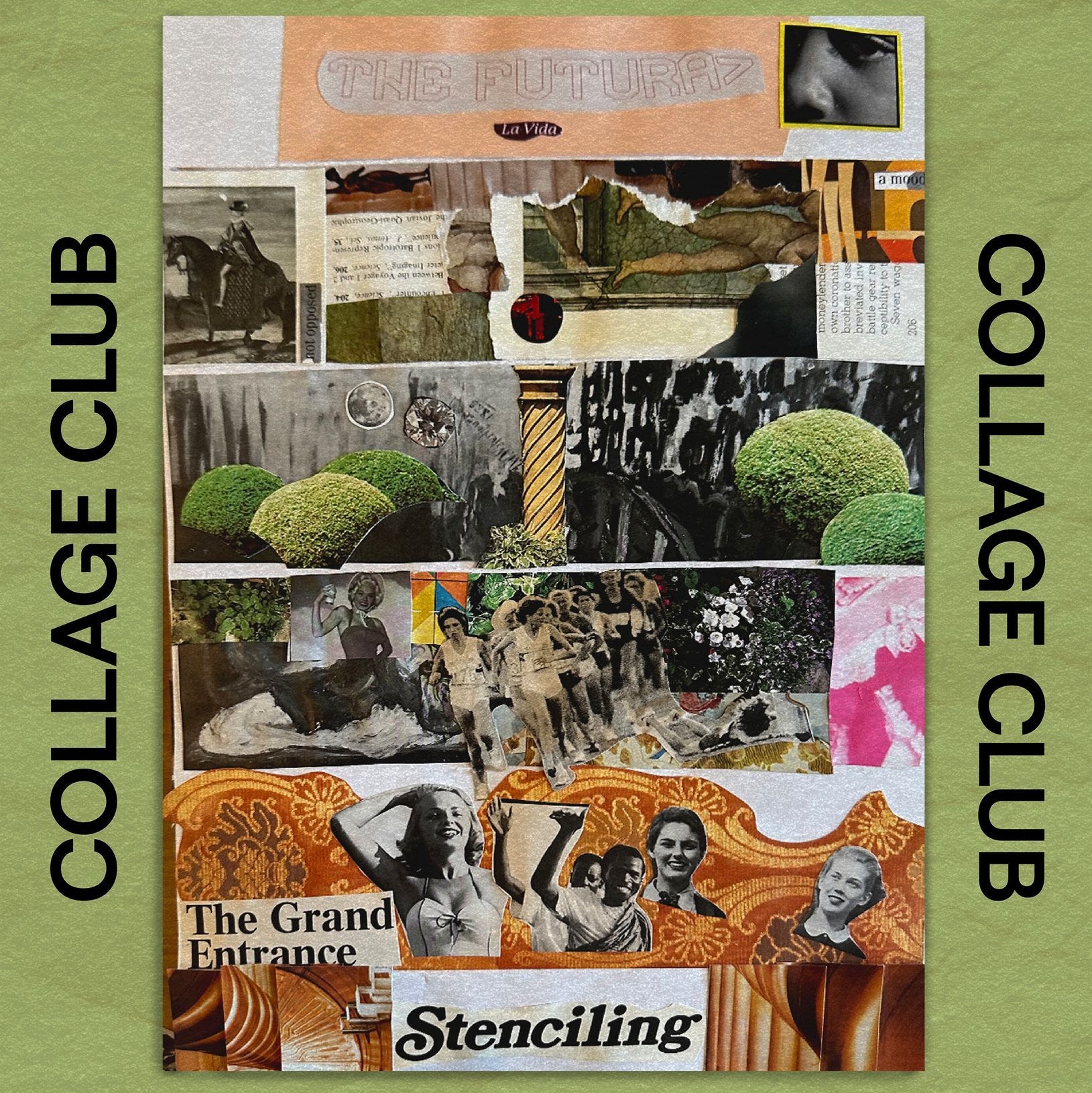 Collage Club with Mars Ibarreche: Creating A Series