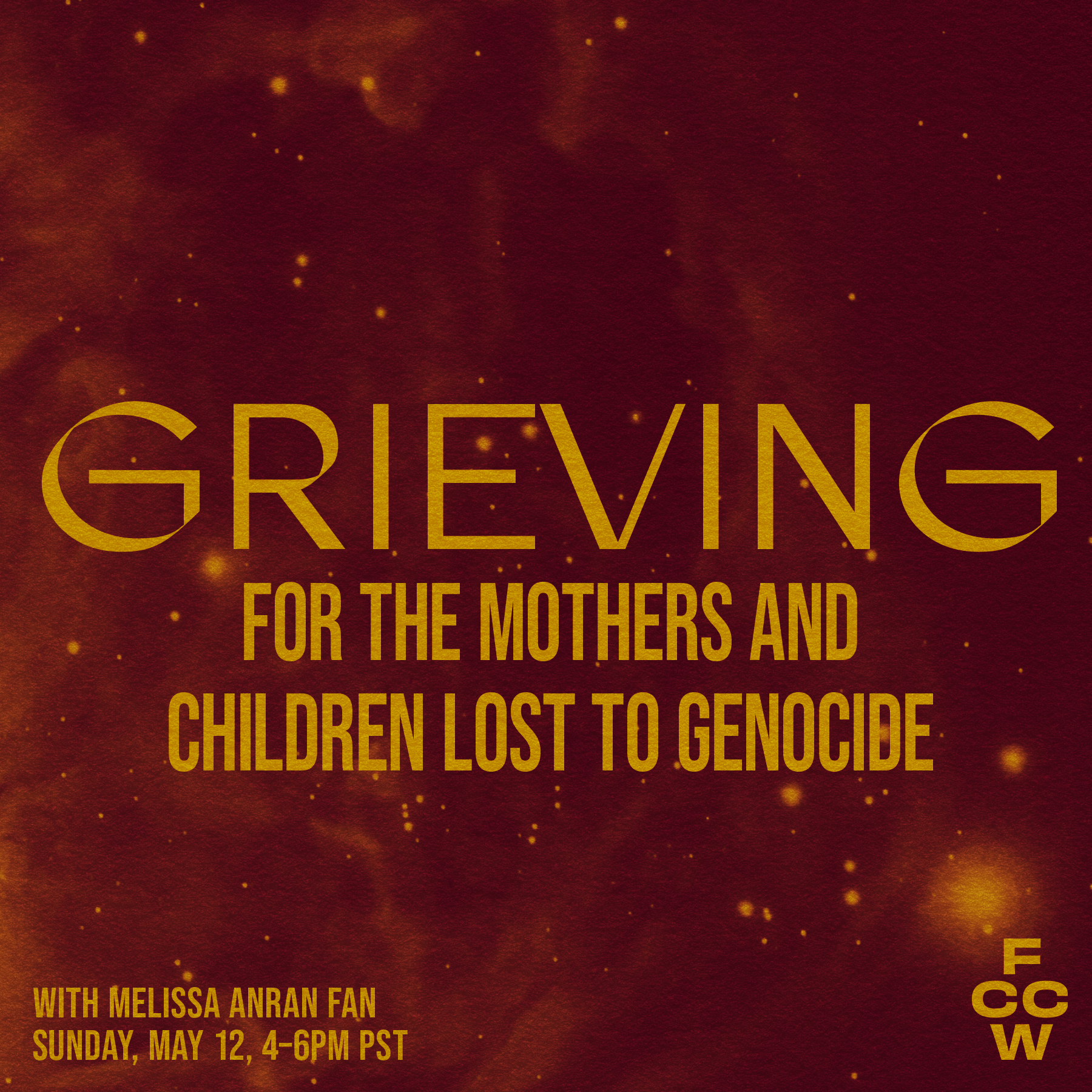 Grieving for the Mothers and Children Lost to Genocide