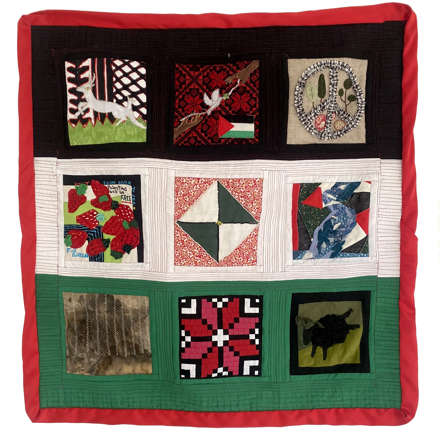 Community Quilting Bee Raffle + Fundraiser for Palestine