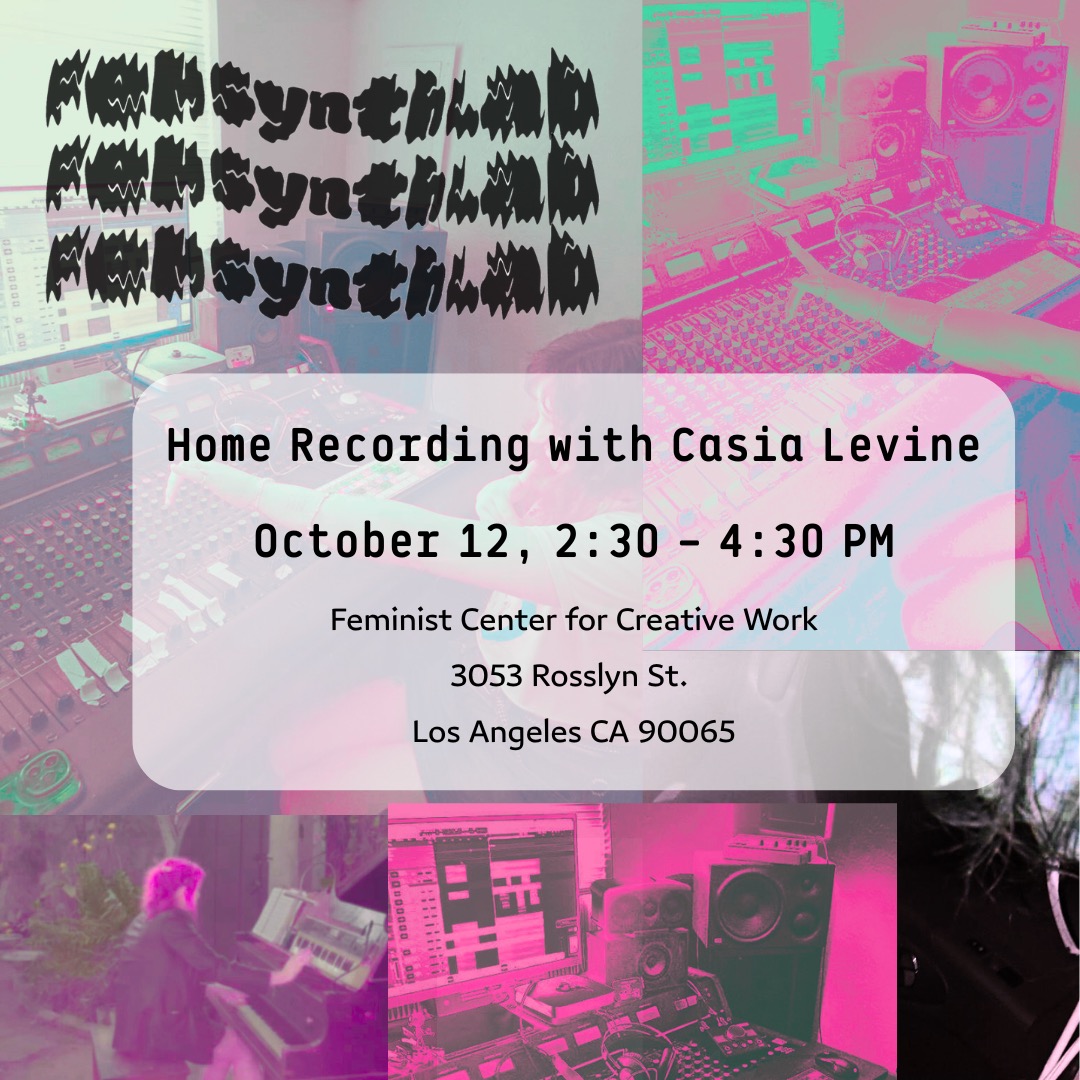 FSL — Home Recording with Casia Levine