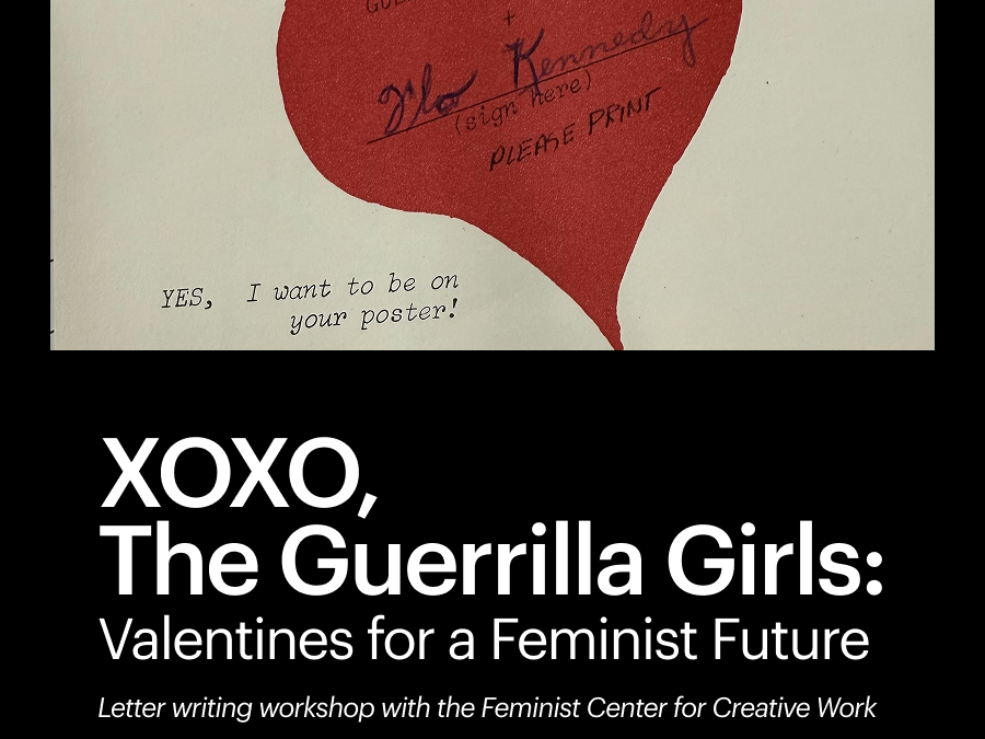 XOXO, The Guerrilla Girls: Valentines for a Feminist Future