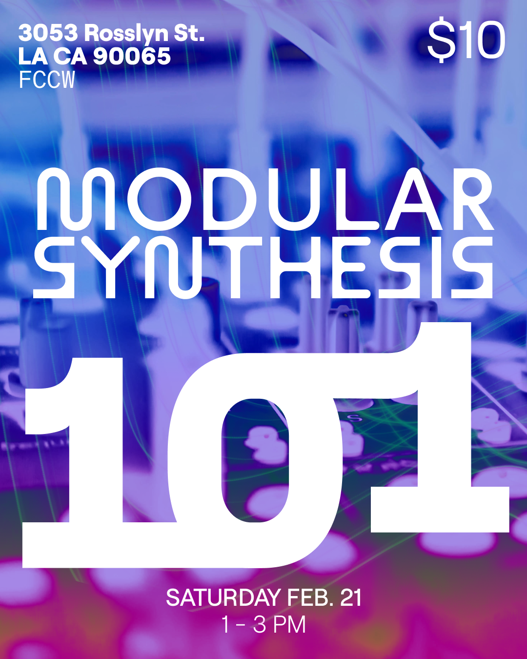 Feminist Synth Lab: Modular Synthesis 101