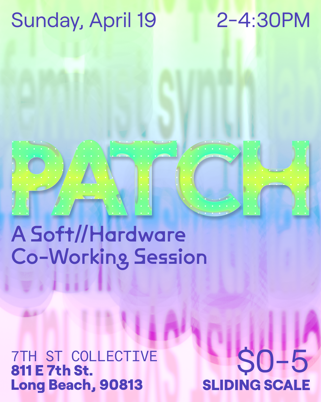 Feminist Synth Lab — Patch: A Soft//Hardware Co-Working Session