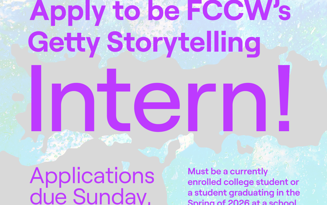 We’re Hiring a Getty Storytelling Intern!