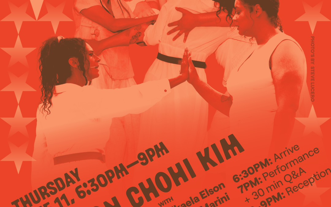 lean, a performance by Sharon Chohi Kim