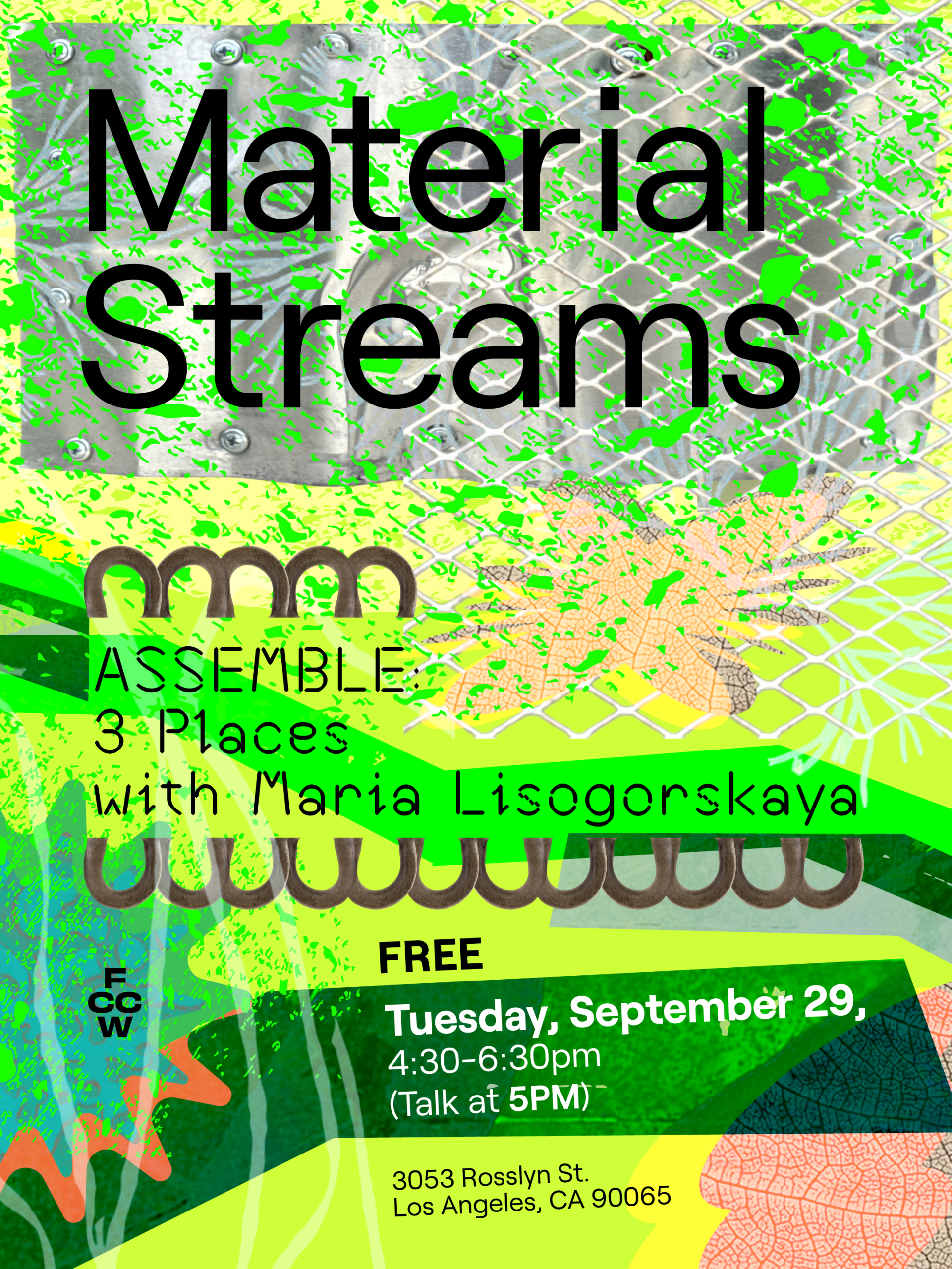 Material Streams — ASSEMBLE: 3 Places with Maria Lisogorskaya