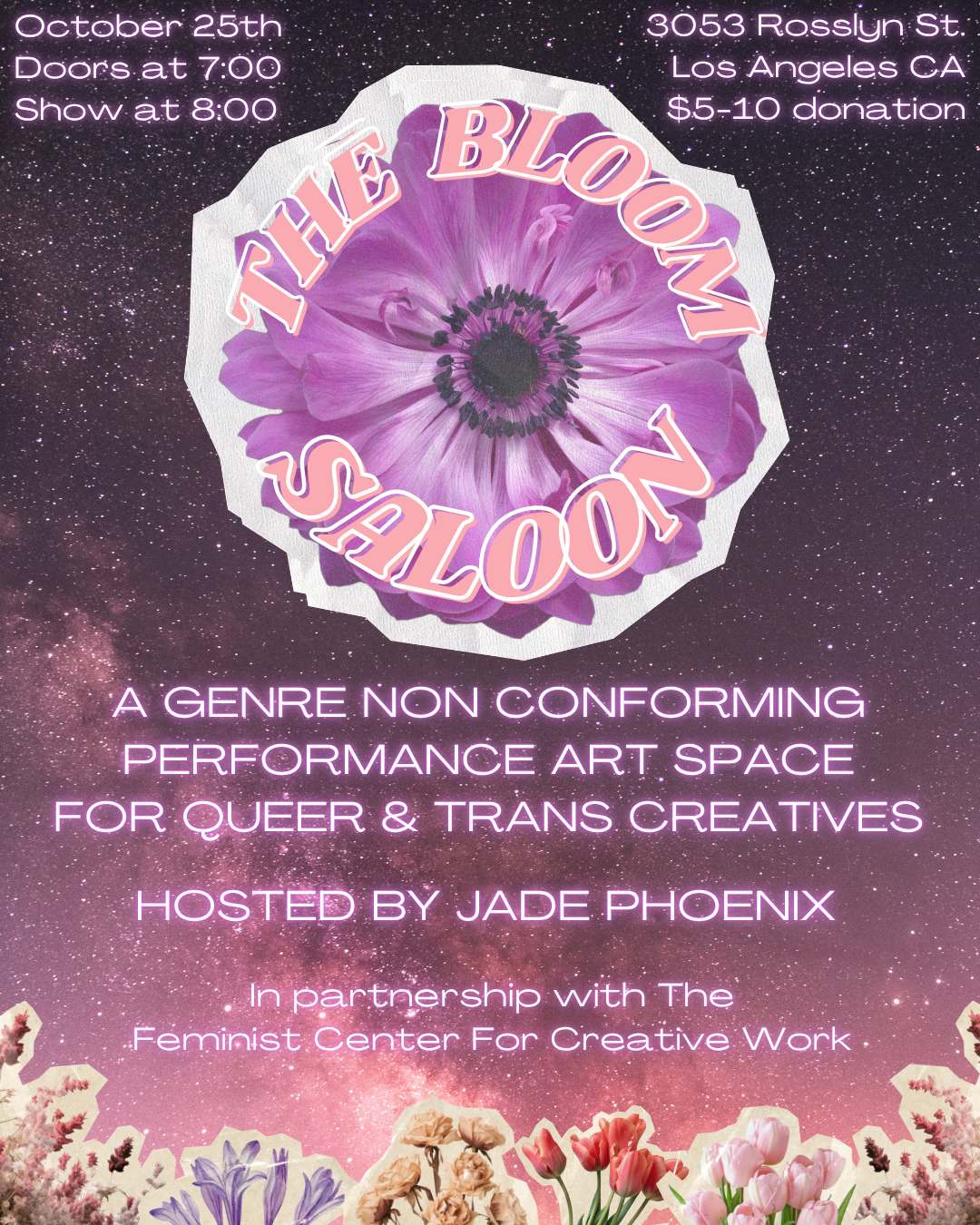 The Bloom Salon hosted by Jade Phoenix