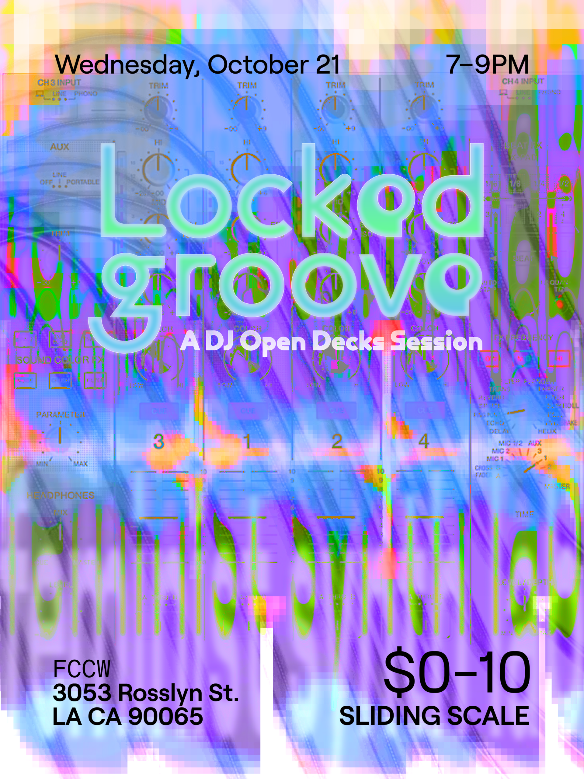 Feminist Synth Lab — Locked Groove: A DJ Open Decks Session