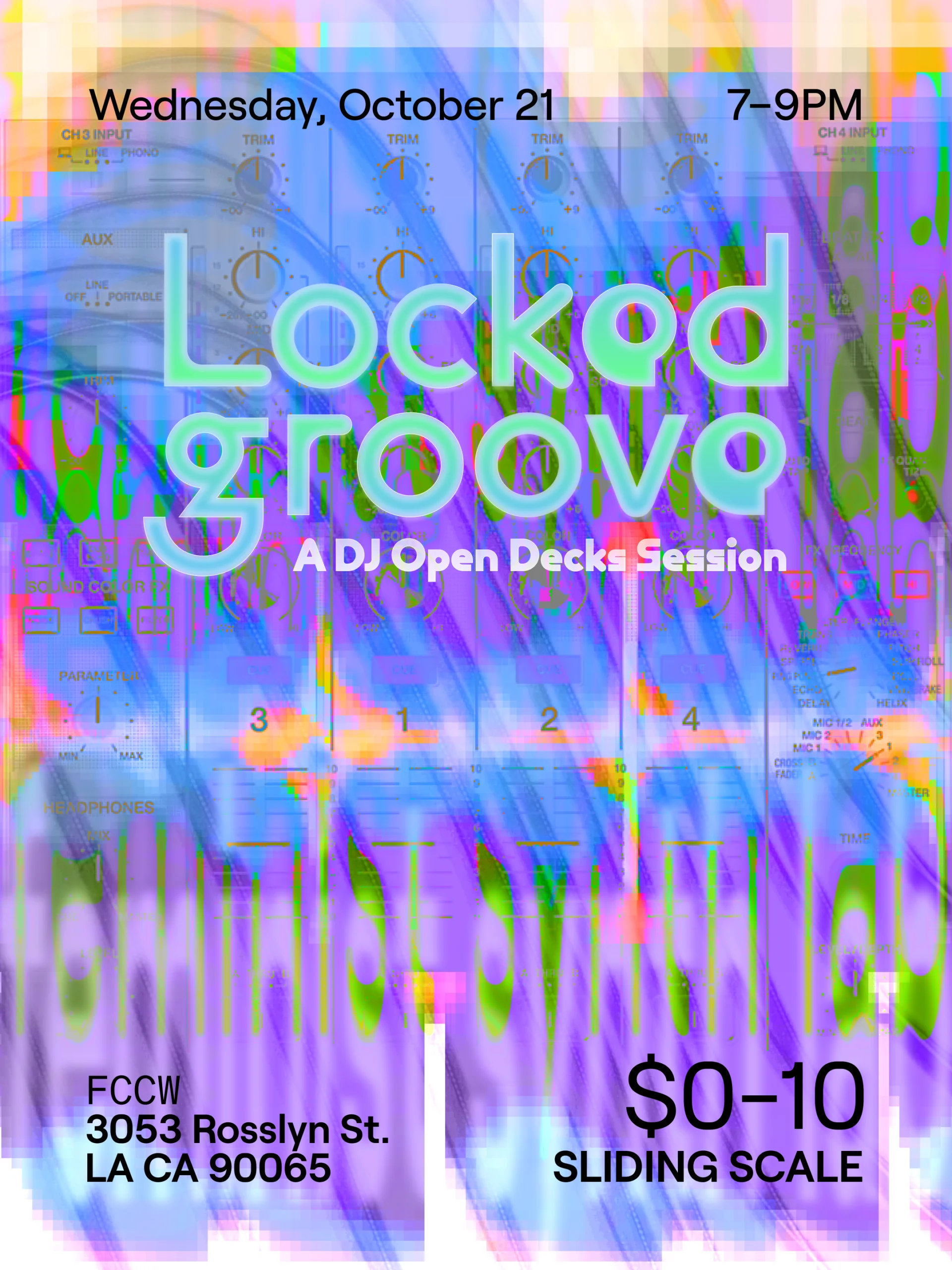Feminist Synth Lab — Locked Groove: A DJ Open Decks Session