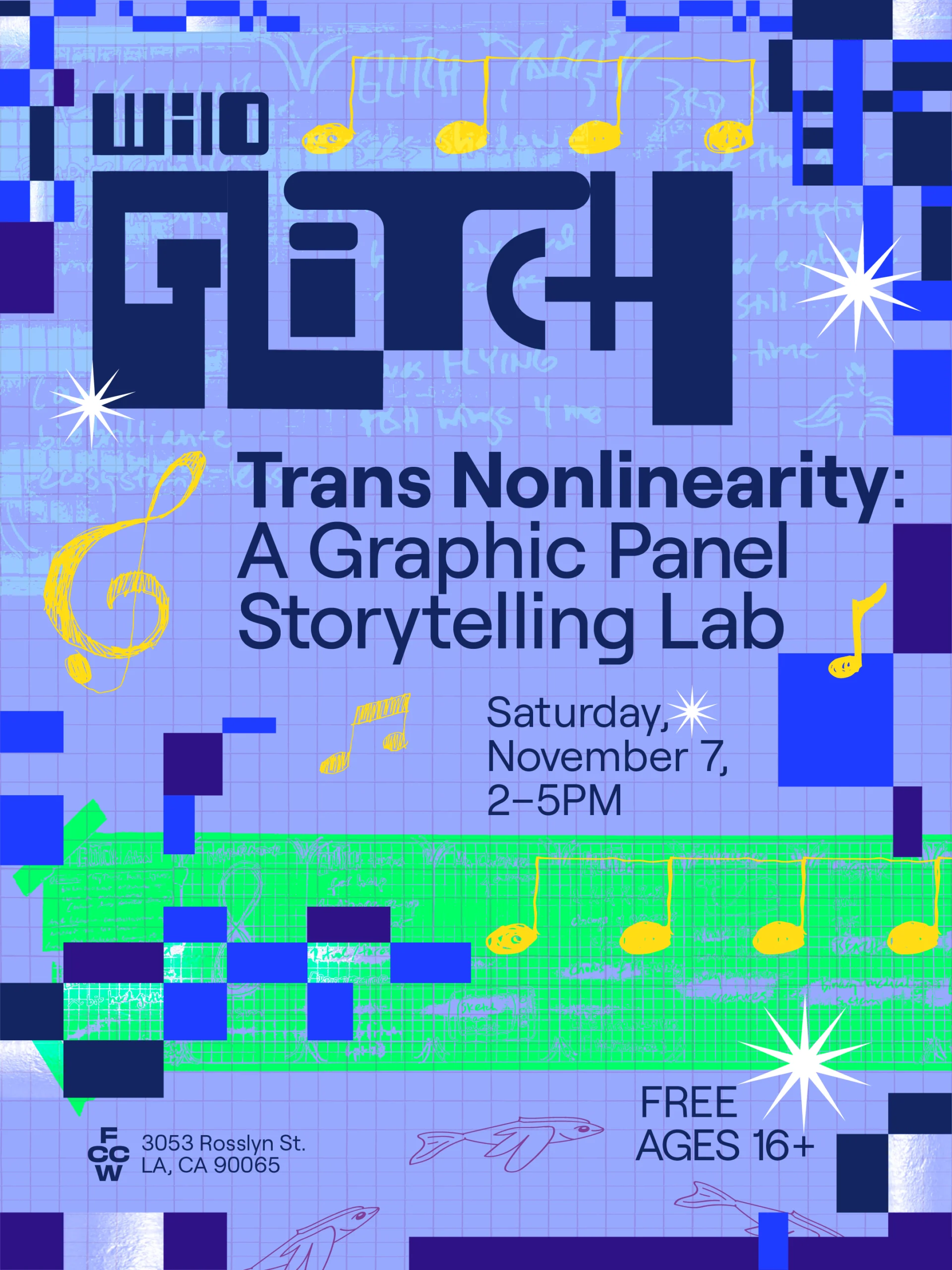 Wild Glitch — Trans Nonlinearity: A Graphic Panel Storytelling Lab